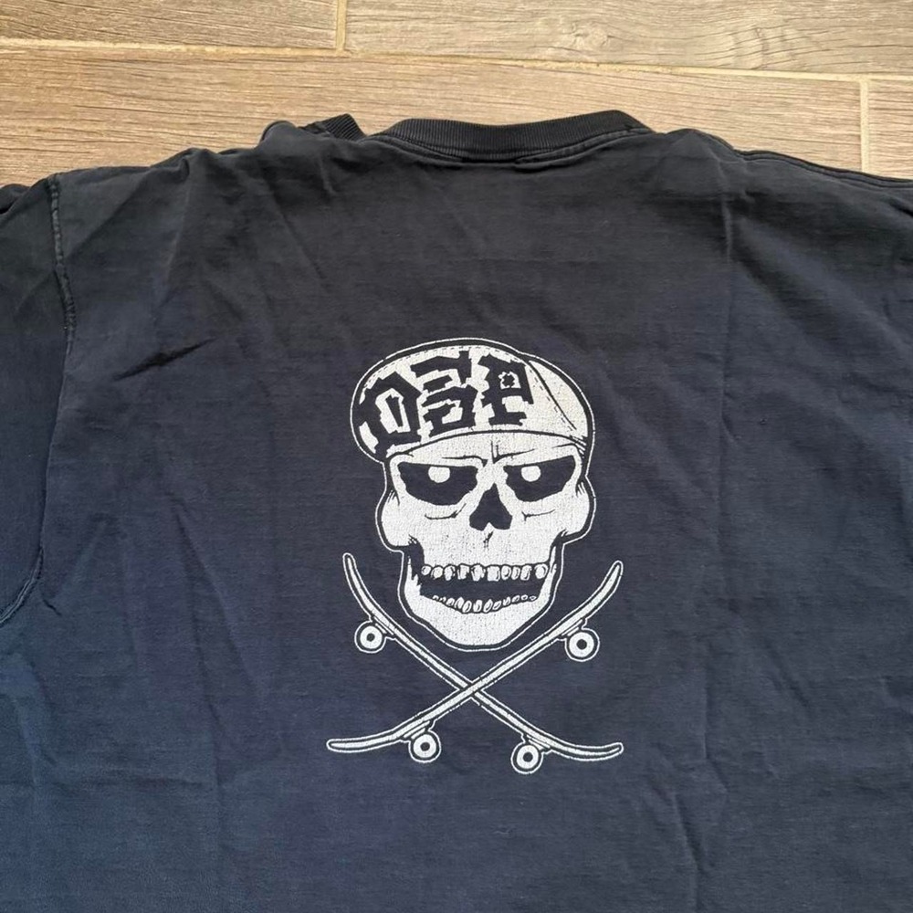 Y2K Fruit of the Loom Frontside Five Skateboarding T-Shirt size XL
